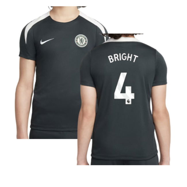 2025-2026 Chelsea Strike Training Shirt (Green) - Kids (Bright 4)