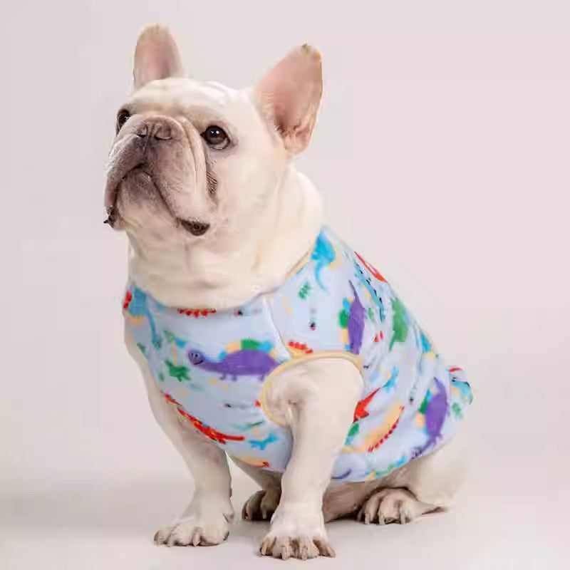 Snuggly Cozy Frenchie Fleece Pullover - Thick Winter Pet Vest