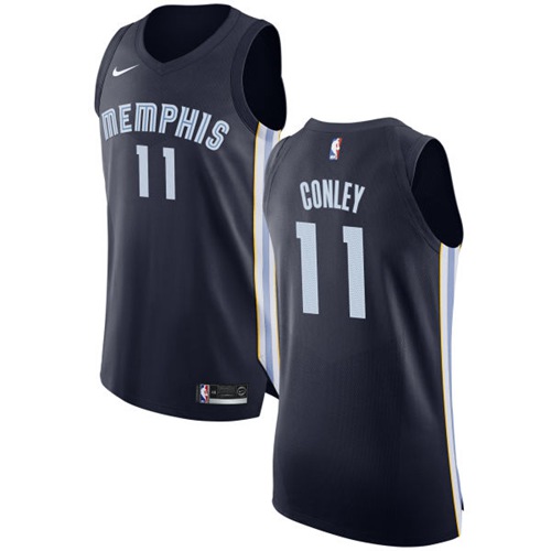 Blue PHI Memphis Grizzlies #11 Nike Game-Day Jersey Game Day Wear