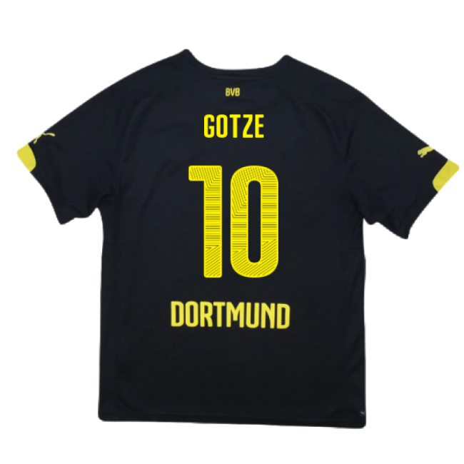 Borussia Dortmund 2014-16 Away Fan Version For Adults (Gotze Match