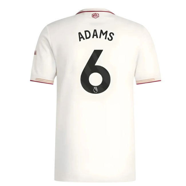 Arsenal Third Jersey 2025-20 Adams 6 L M S