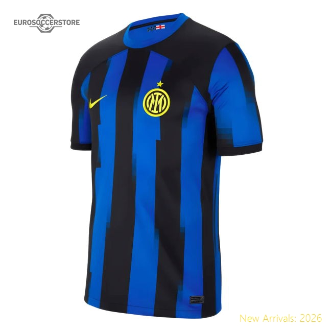Top-tier Home Inter Milan Jersey 2023-2024 Moisture-wicking