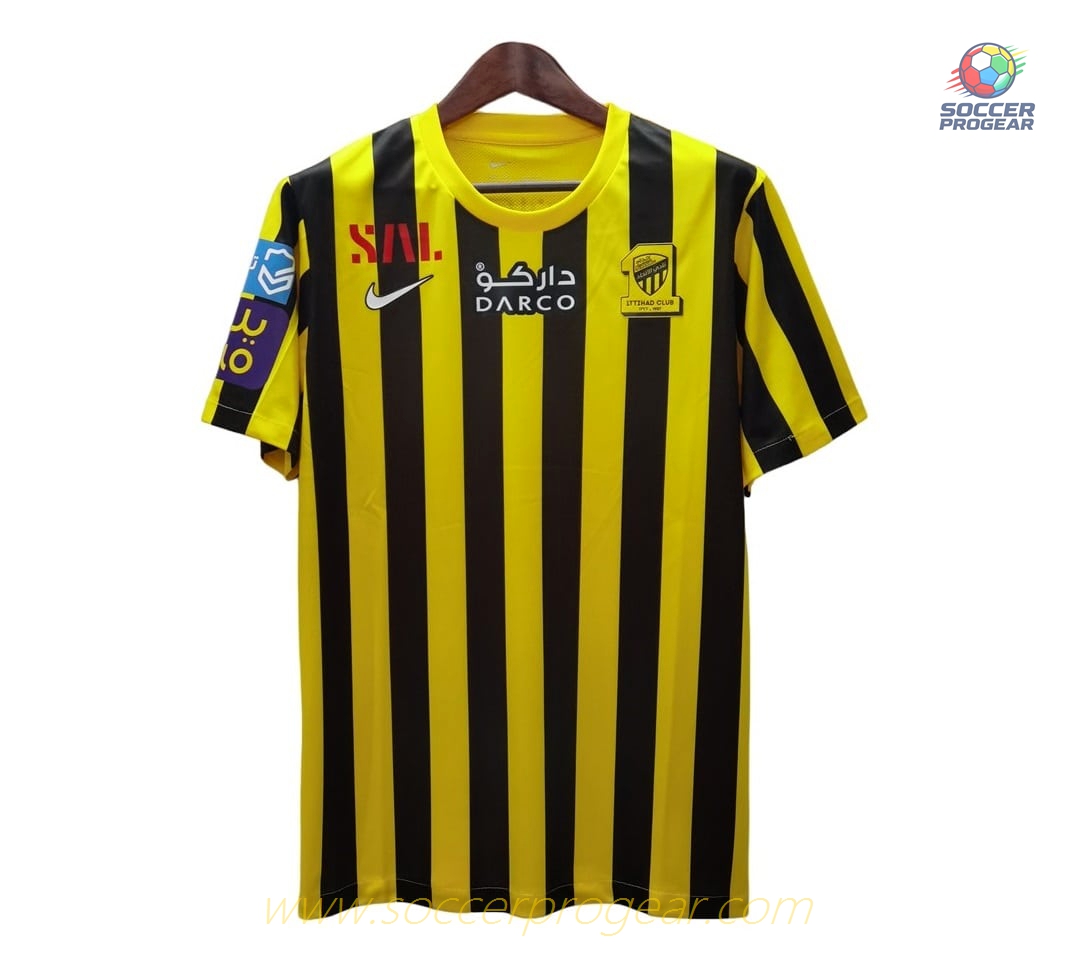 Al-Ittihad Team Jersey 2022 2023 Home Benzema