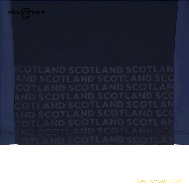 Scotland Children 2025 Home Jersey Shirt Football Fan Apparel