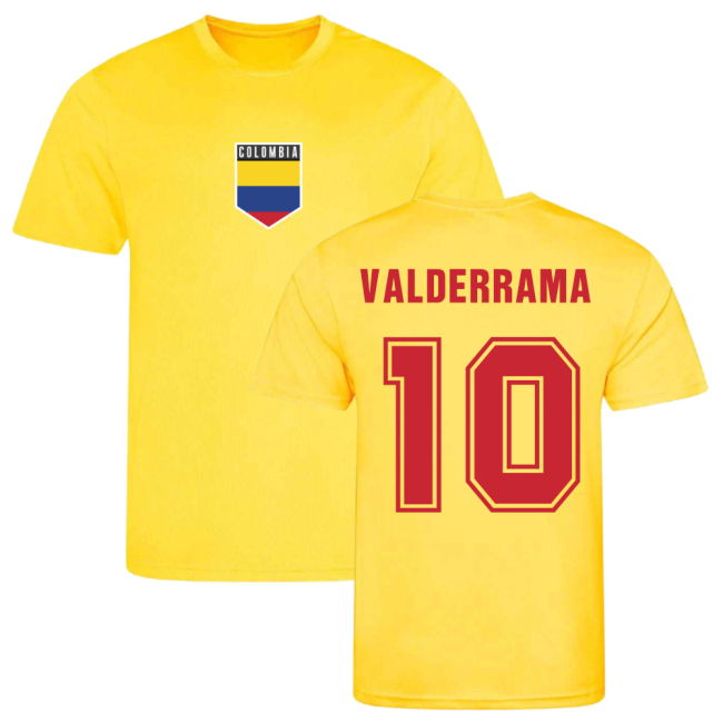 Premium Valderrama Colombia Training Jersey (Yellow) Team