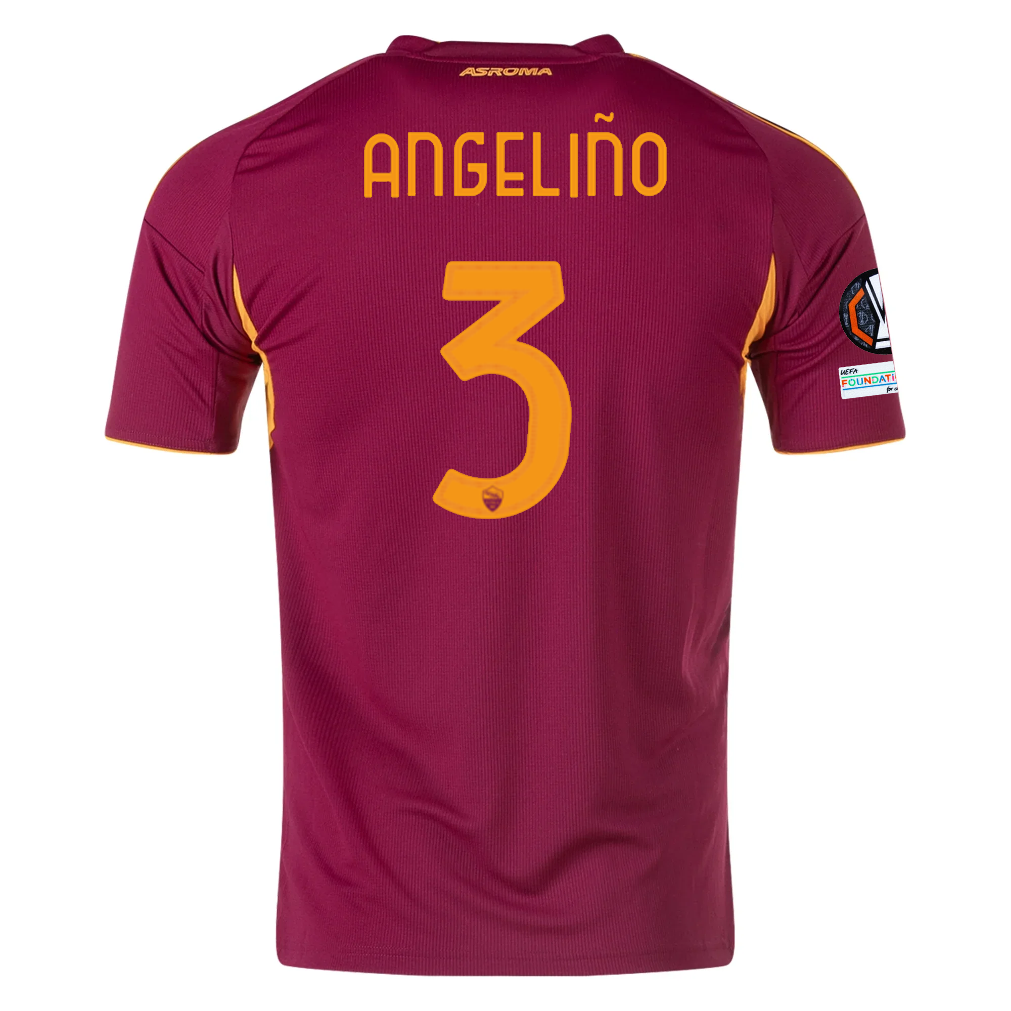 AS Roma Angeli 2025-2026 UEL Home Jersey – Authentic Shirt