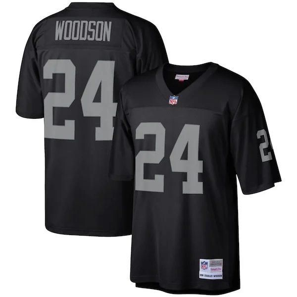 None Replica NFL Jersey - Black | Game-Day Football Apparel | NFL Foot