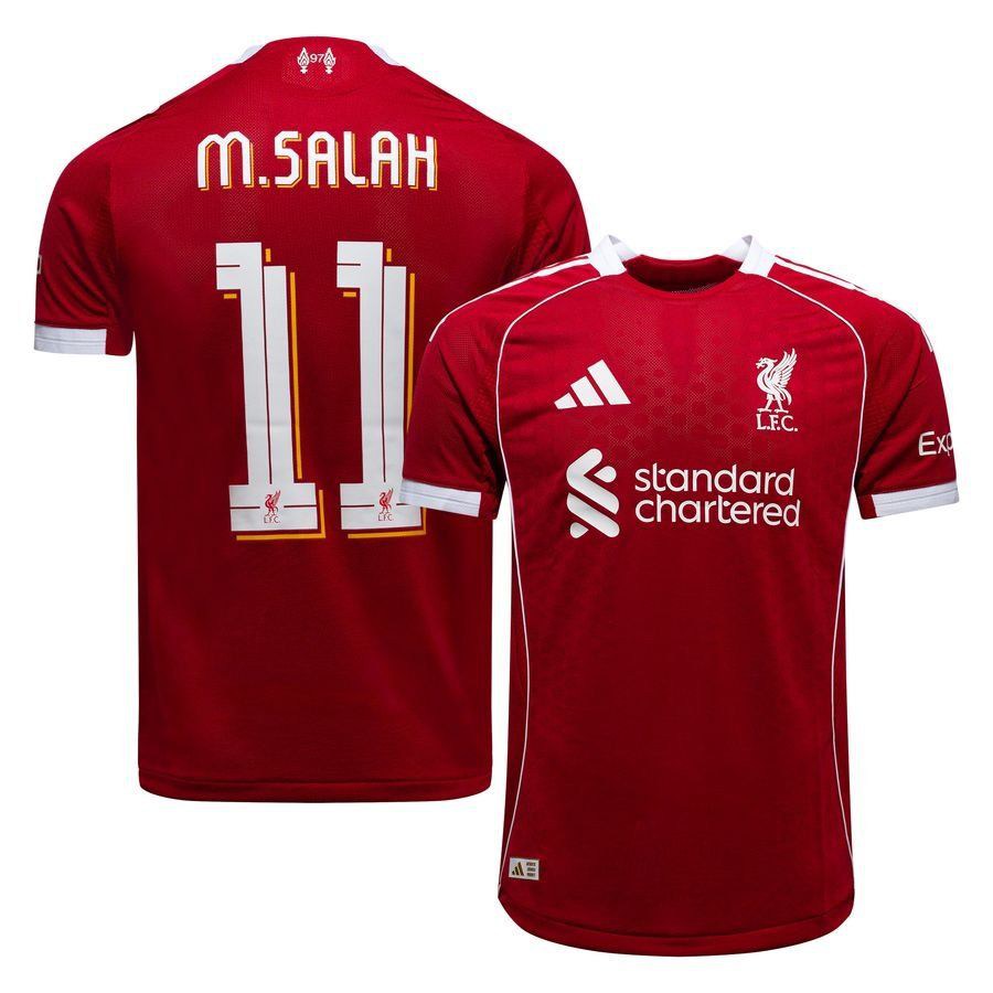 Liverpool Home Shirt 2025/26 Champions League M.SALAH 11