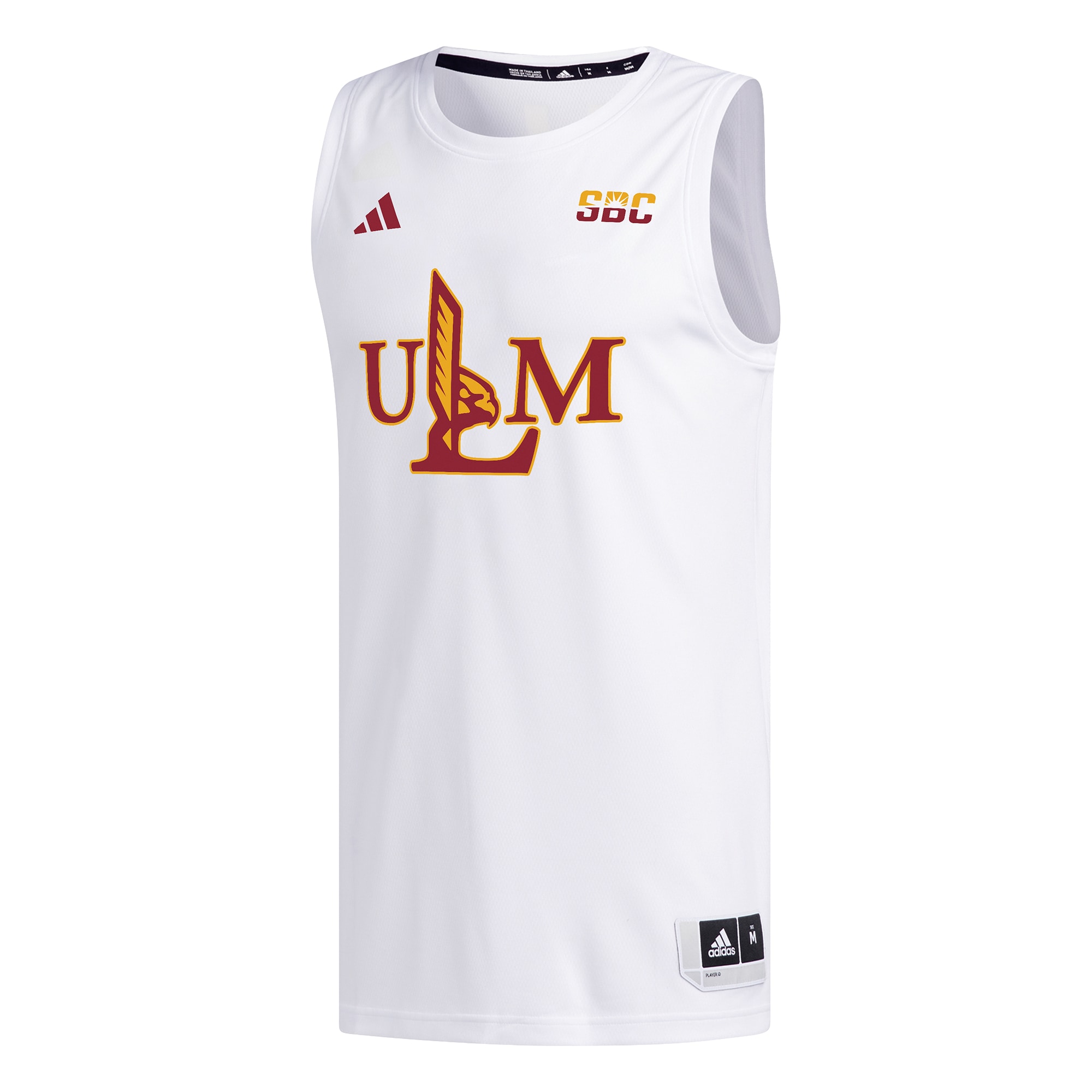 [DDG] ULM Warhawks Replica Basketball Jersey - White
