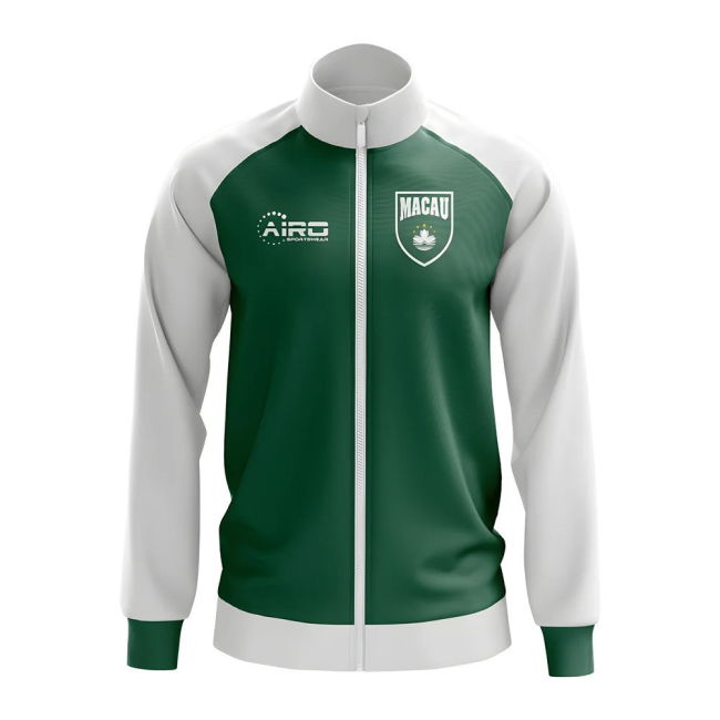 Elite Pro-Grade Macau Concept Football Track Jacket (Green)