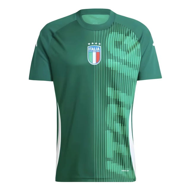 2024-2025 Italy Pre-Match Shirt (Green) Worldcup Euro Worldcup