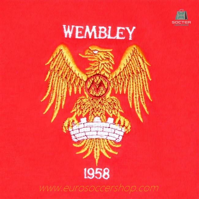 Manchester Reds 1958 FACF Kids Retro Football Shirt