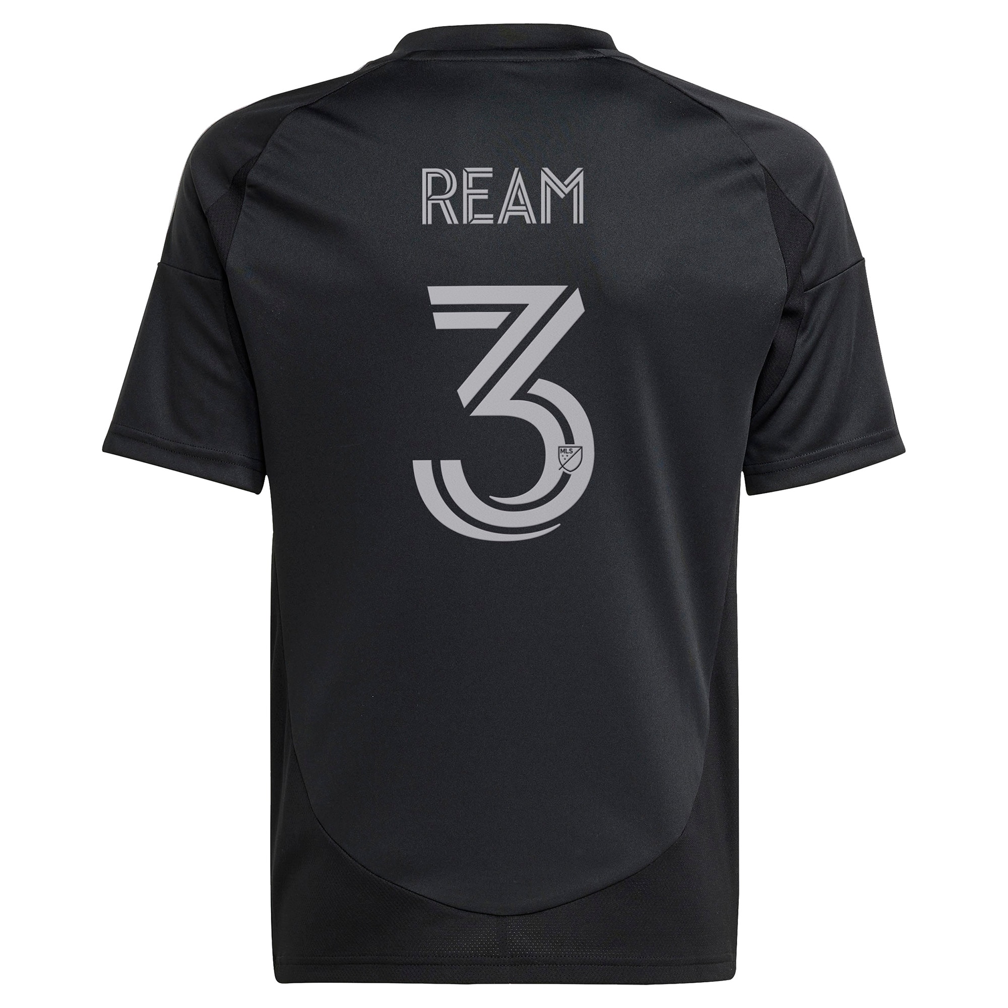 [SJH] Tim Ream Charlotte FC Youth 2025 Fortress Kit Replica Player Jersey - Black