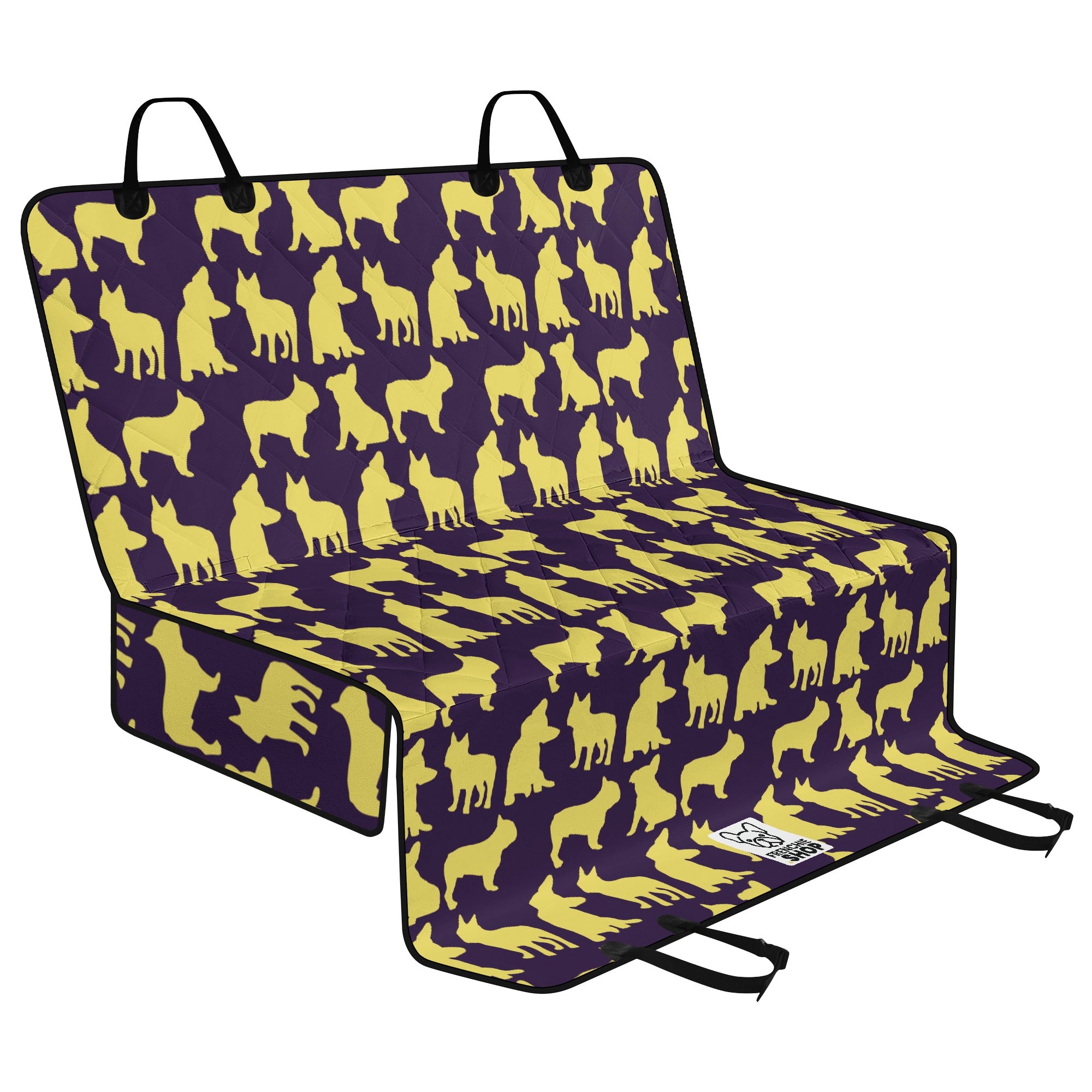 Sapphire - Car Pet Seat Covers for french bulldog
