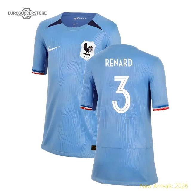 Premium France 2023-2024 Home Jersey (fra) Ventilation Timeless
