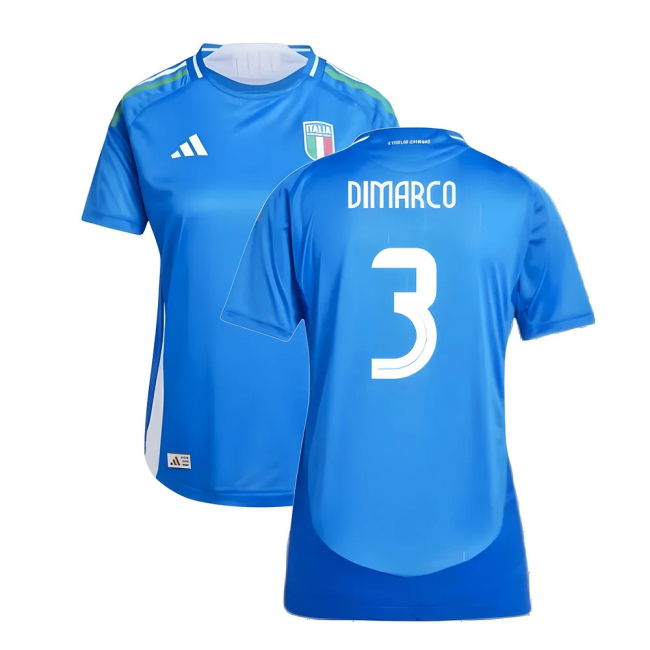 Italy National Team Top Tier Home Player Jersey (DIMARCO 3)