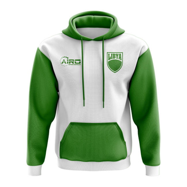 Limited-Edition Libya Concept Country Football Hoody (White)