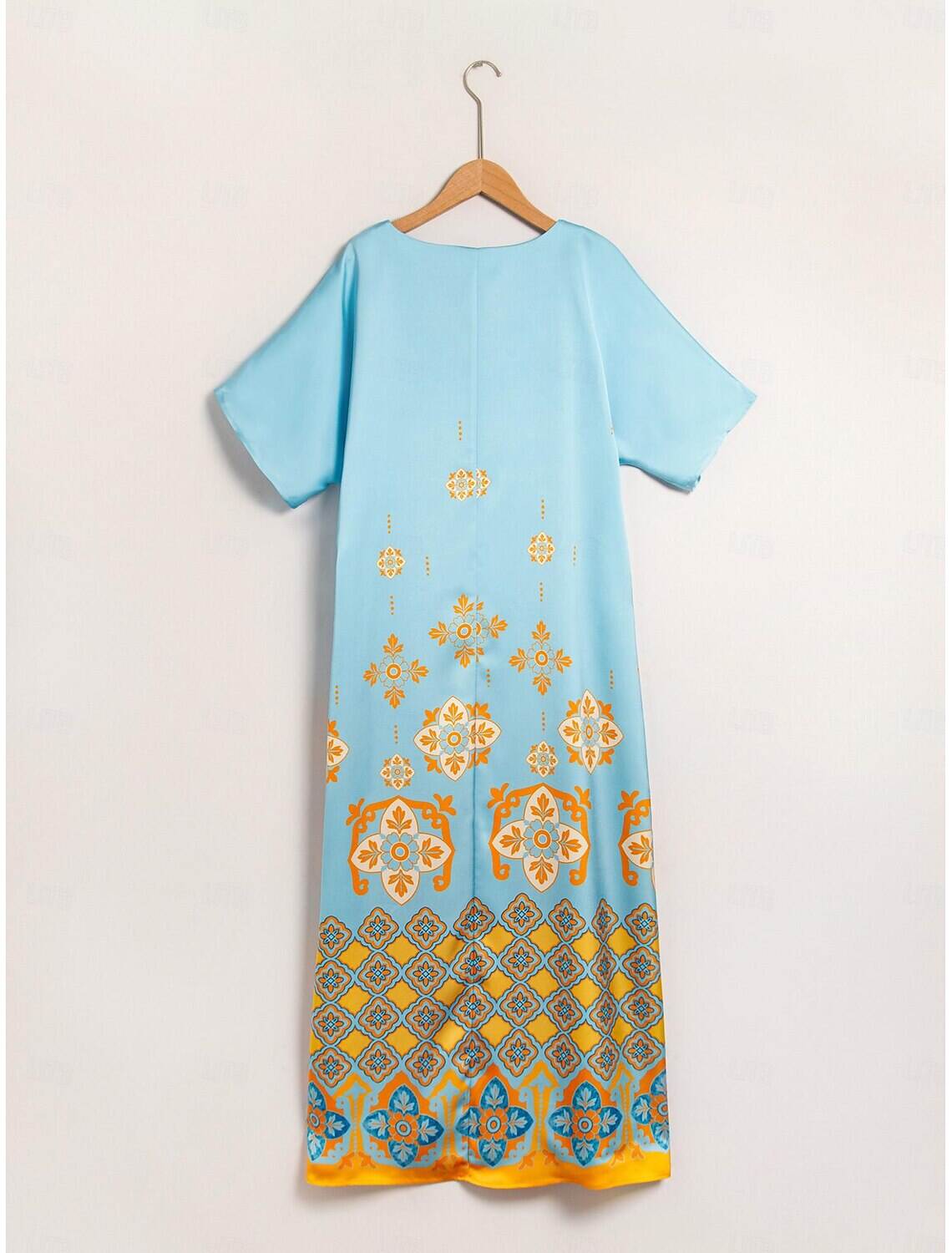 Satin Boho Double Slit Crew Neck Sleeveless Tank Top