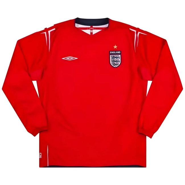 England 2004-06 Away L/S Shirt (XXL) (Excellent)