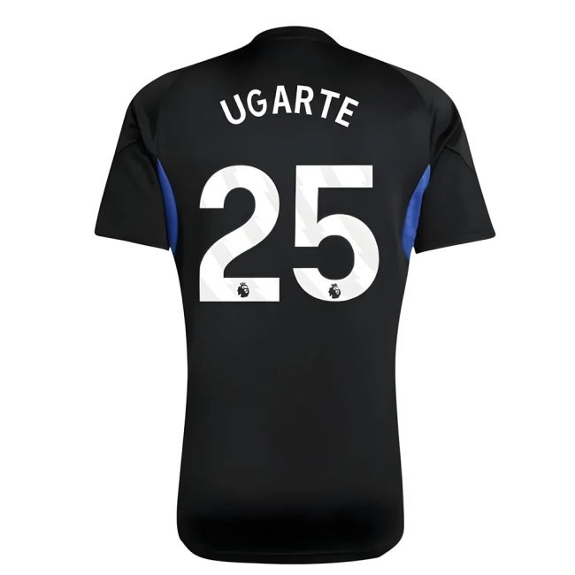 Football Man Utd Eu Training Jersey Black Kids Ugarte #25 Ultra Co...