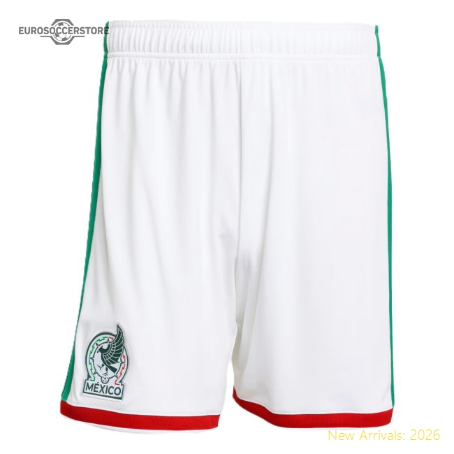 High-quality 2026-2027 Mexico National Team Home Shorts (white)