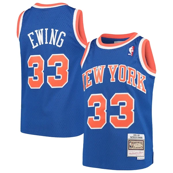 Elite Patrick Ewing NYK Swingman Jersey - Economical - Fan Favorite