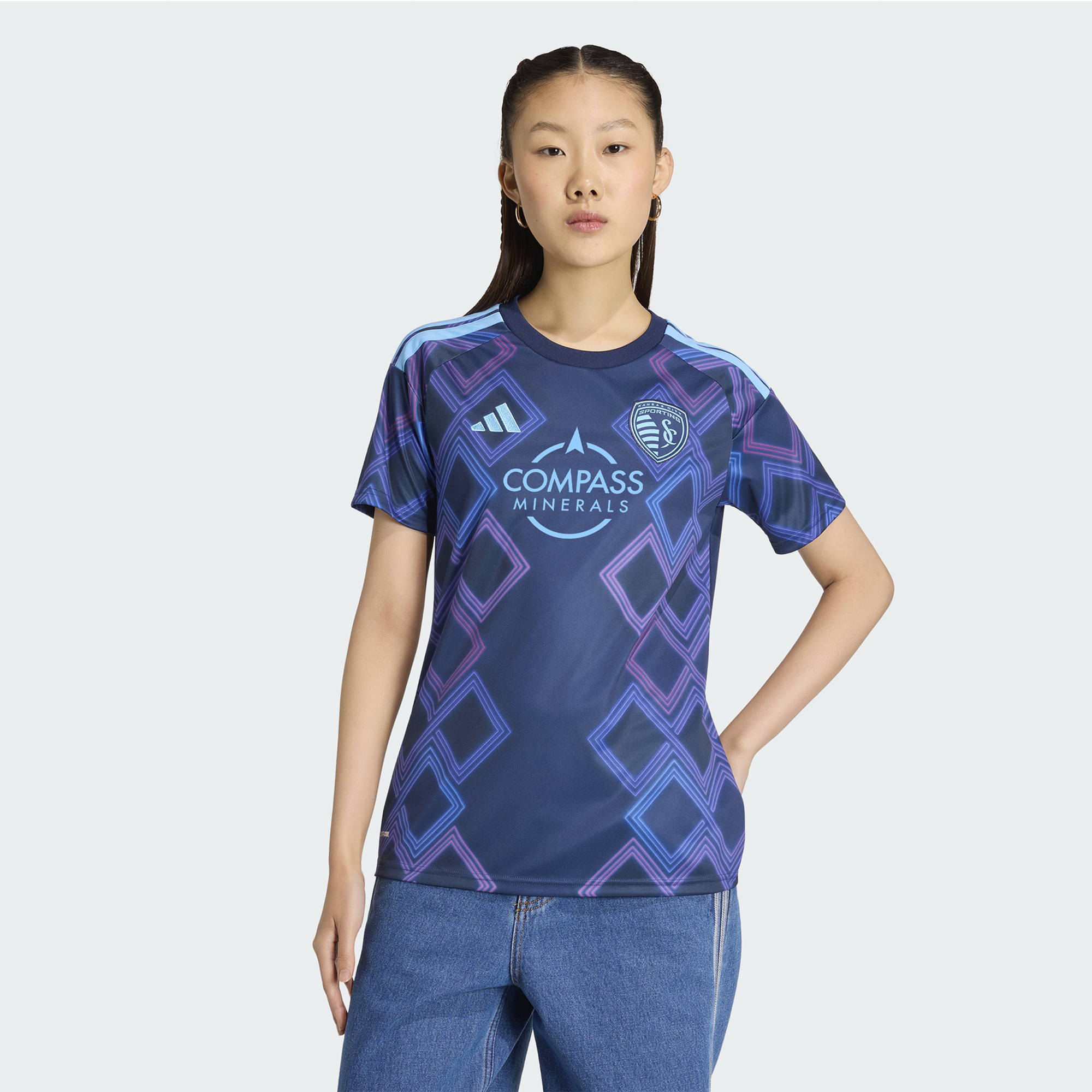 [SJH] Sporting Kansas City Women's 2026 The 18th & Vine Kit Replica Jersey - Blue