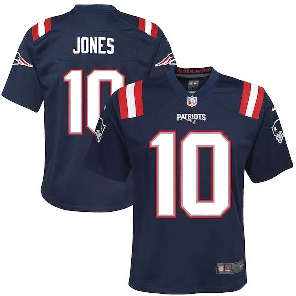 New England Patriots Game NFL Jersey - Navy | Durable Football Apparel