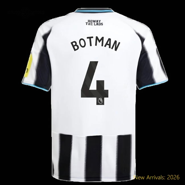 High-quality Kids Newcastle Botman Jersey 2025-2026 Non-irritating