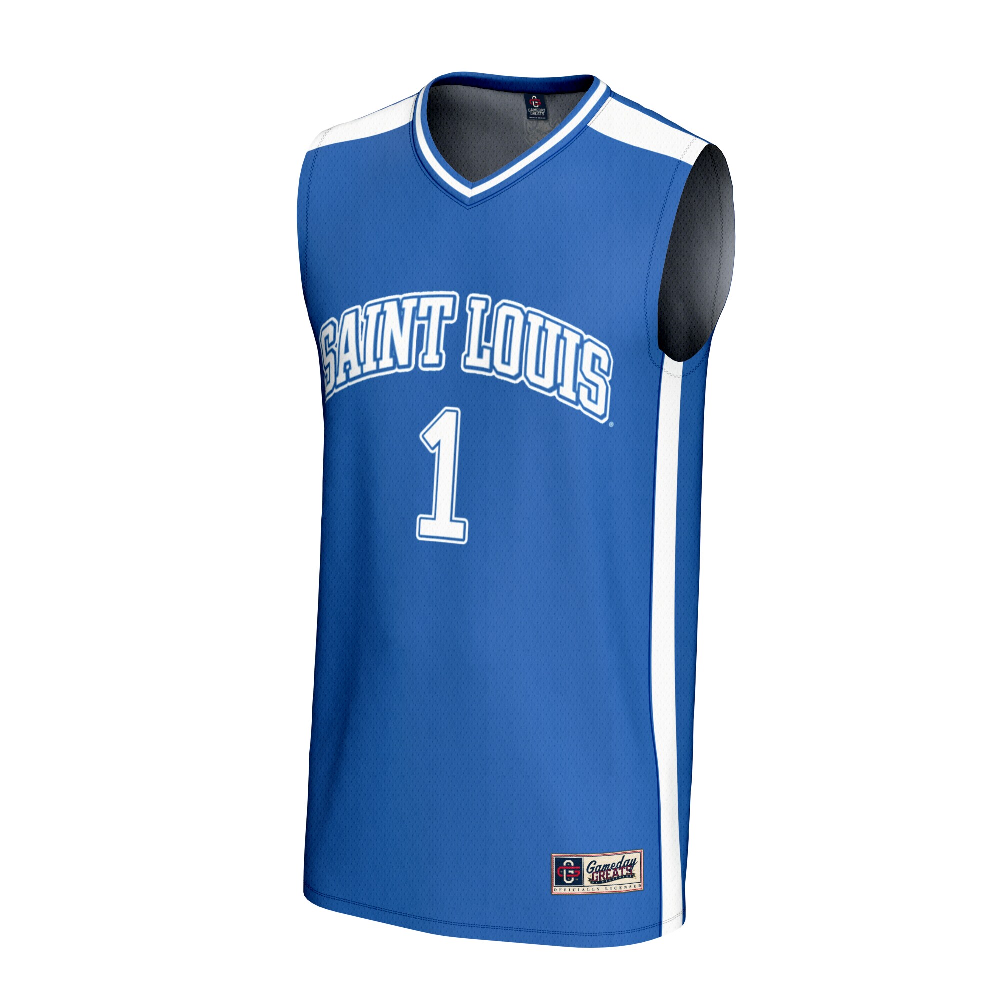 [DDG] Saint Louis Billikens GameDay Greats Youth Lightweight Basketball Fashion Jersey - Blue
