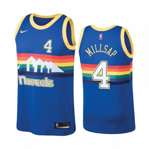Authentic Style Denver Nuggets Paul #4 NBA Player Jersey Game-Day