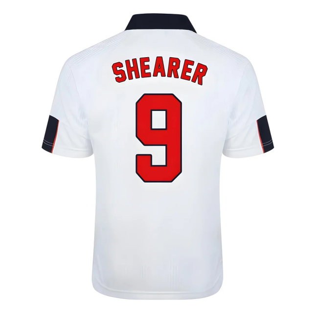 Score Draw England World Cup 1998 Home Shirt (Shearer 9)