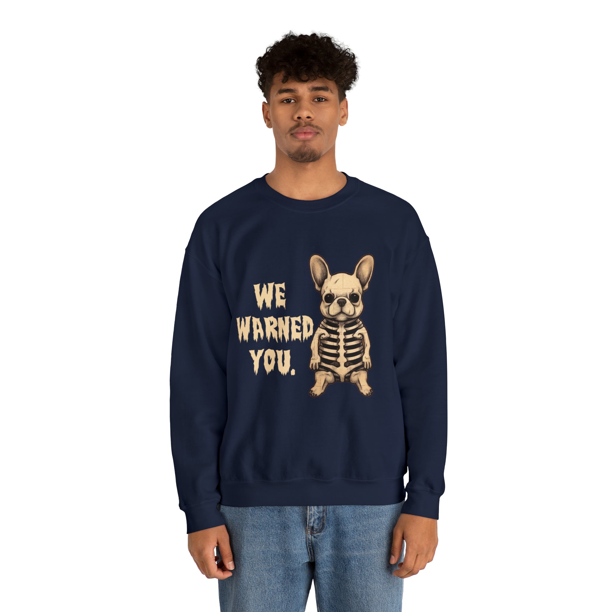 Street-Ready We Warned You Halloween Unisex Sweatshirt for Pet Stylish