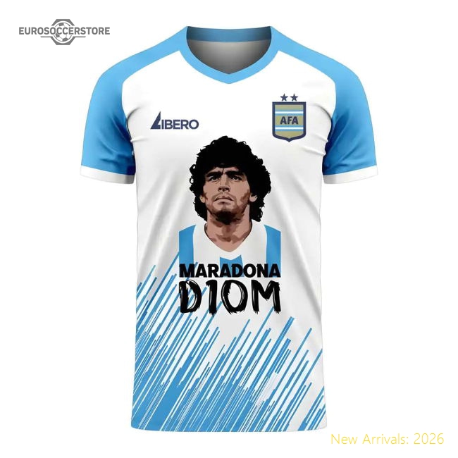 Argentina Fan Version Womens Jersey Football Fan Apparel