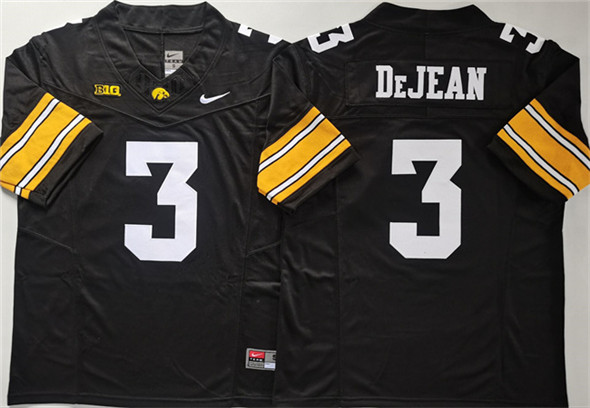 Men's None #3 Cooper De Black 2024 replica premium Jersey stitched