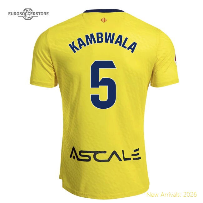 Top-tier Villarreal Home Kambwala Jersey 2025-2026 Lightweight