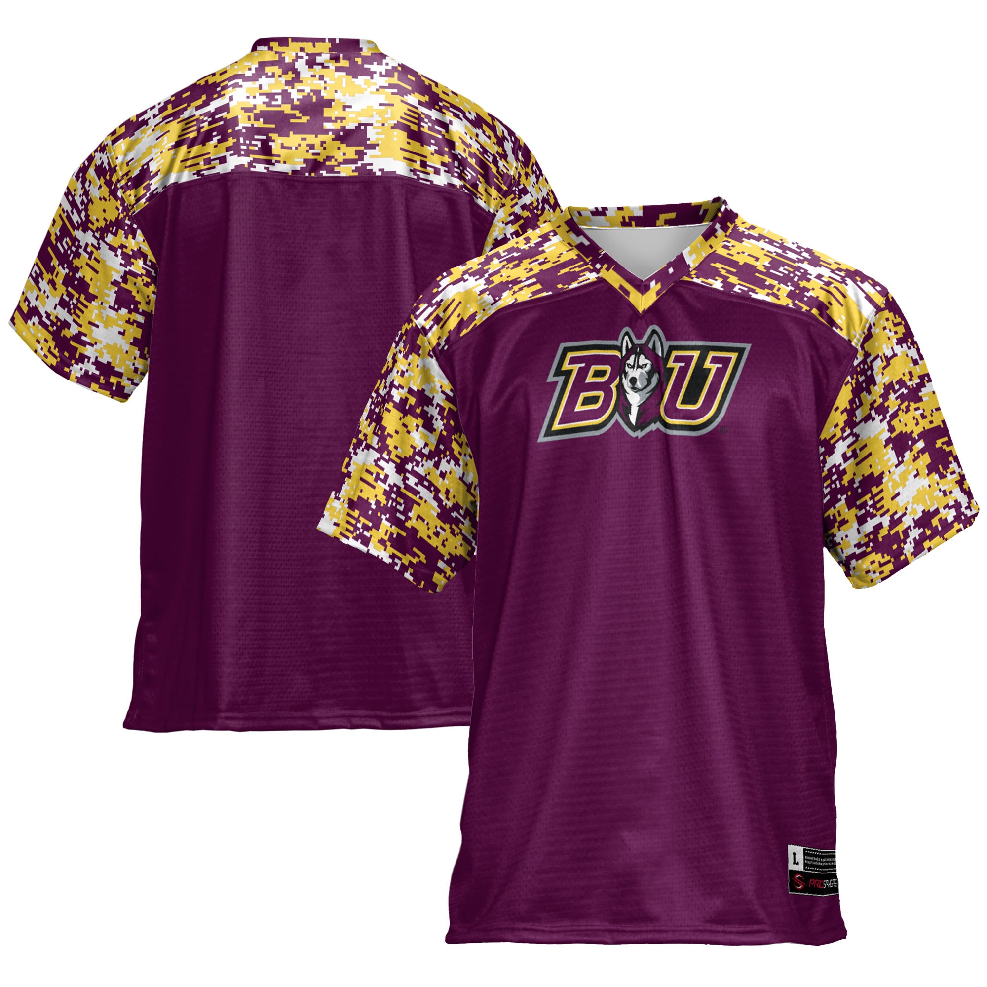 [NJP] Bloomsburg Huskies GameDay Greats Football Jersey - Maroon