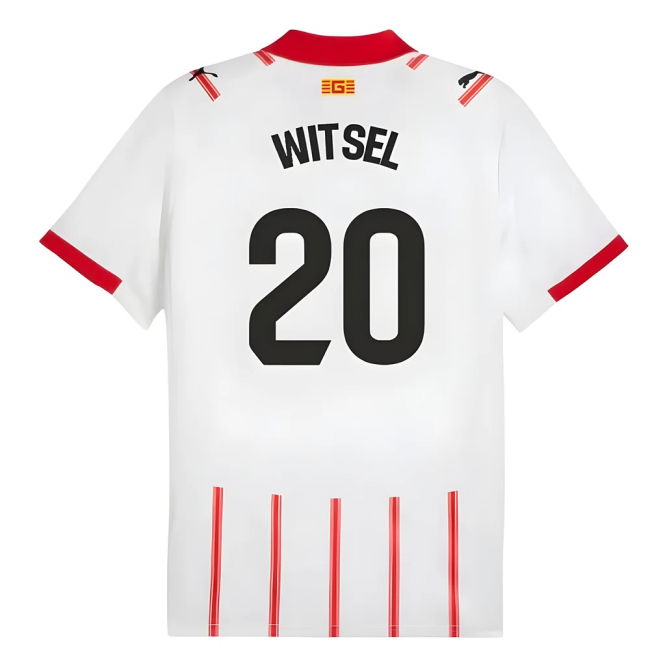 2025-2026 Girona Home Shirt (Witsel 20) | Sale Price | Value for Money