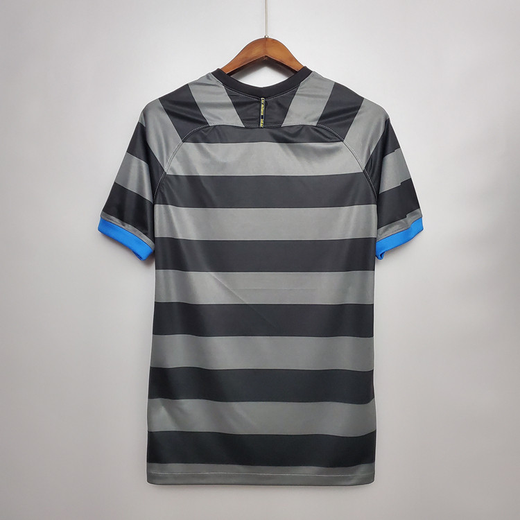 Authentic Inter Milan 20-21 Third Grey Soccer Jersey Football Shirt
