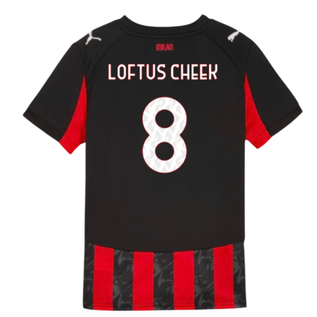Ac Milan (acm) Official 2025-2026 Home Soccer Jersey - Var6-2