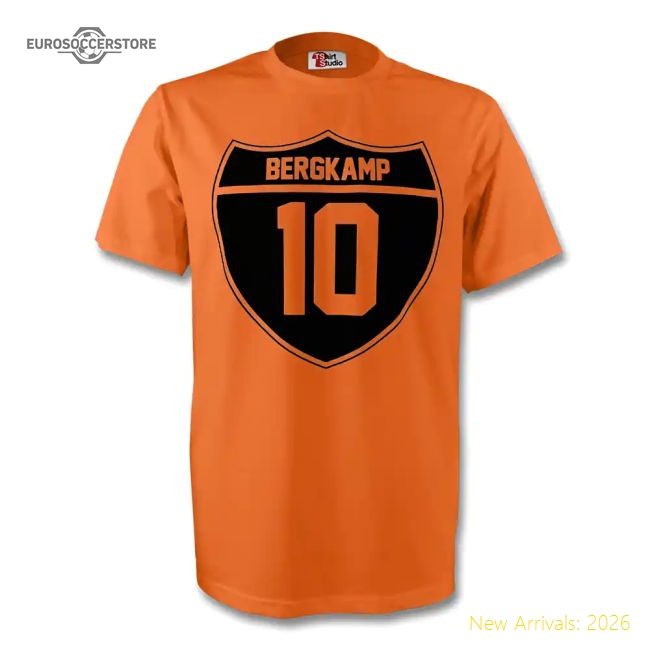 Dennis Bergkamp Holland Crest Tee (orange)