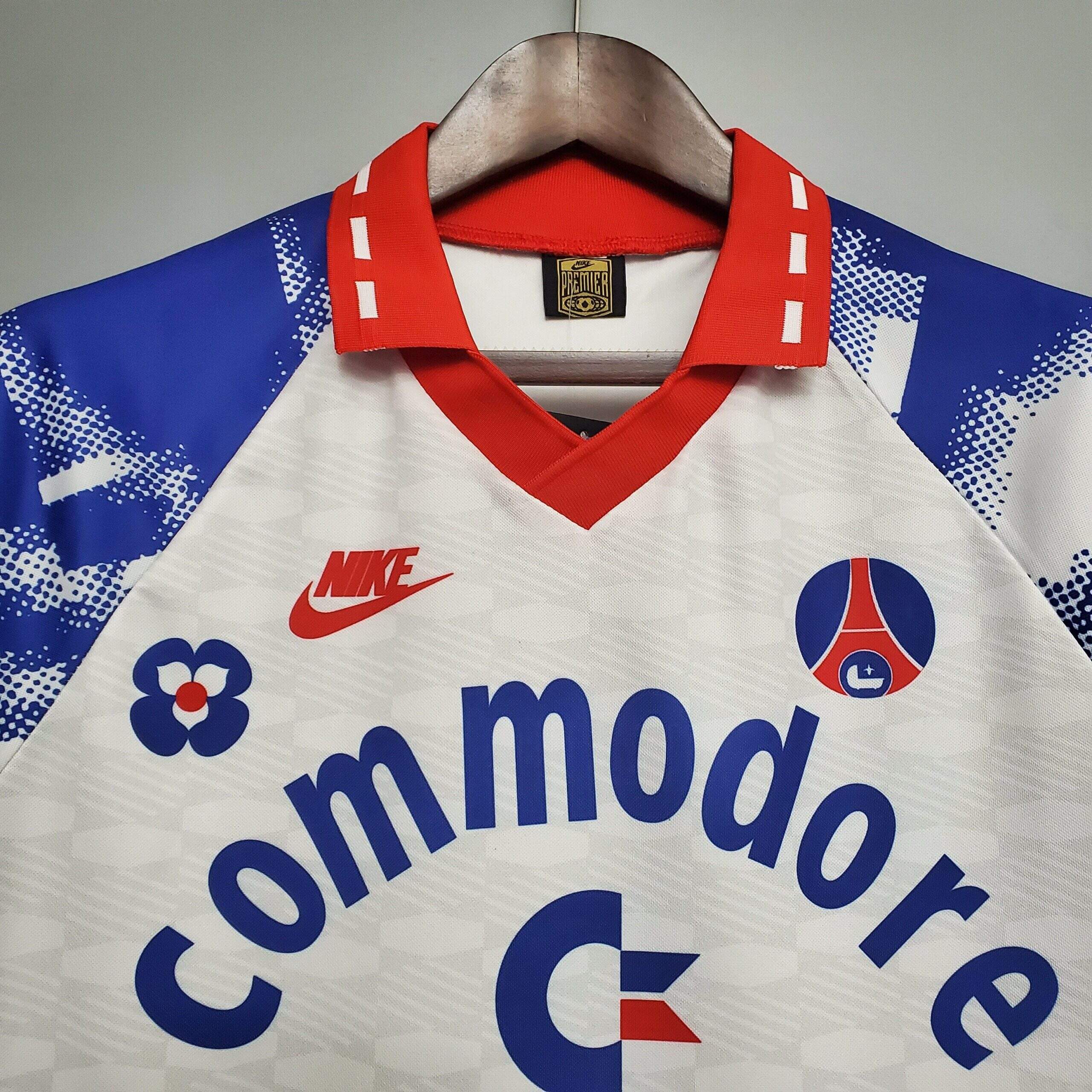 Cheap 1993-1994 Paris Saint-Germain away retro kit