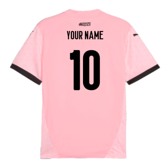 Genuine Top-Quality 2024-2025 Palermo Home Shirt (Your Name)