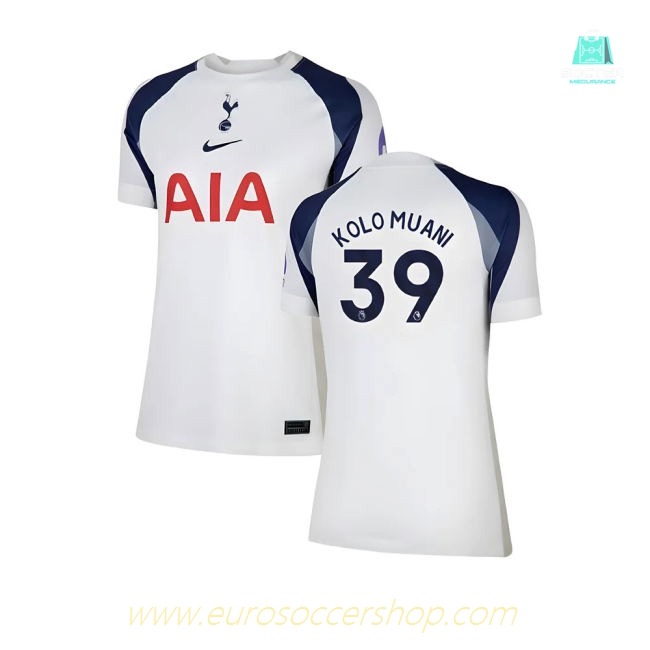 2025-2026 Tottenham Home Shirt (Womens) (Kolo Muani 39)