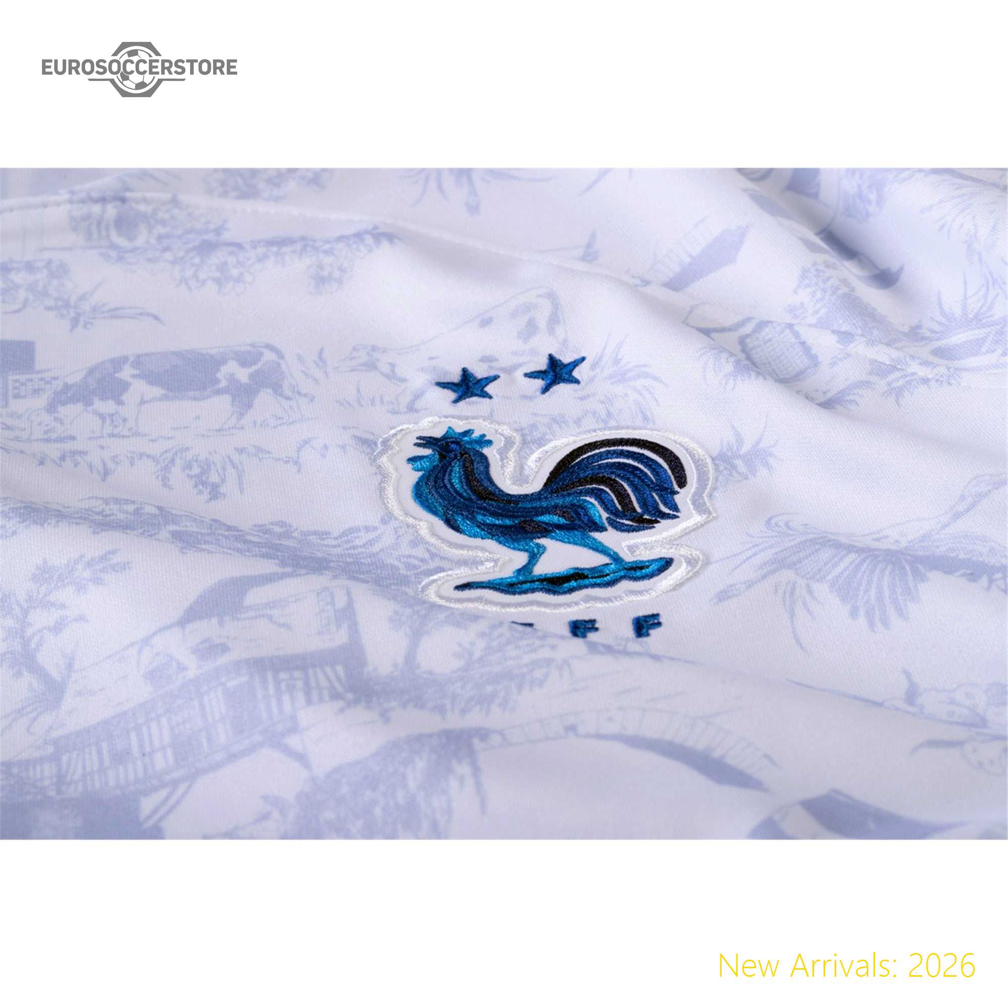 Officially Approved Superior Fra Kids Superstar Away Jersey 2022