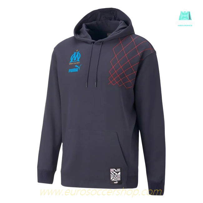 2022-2023 Marseille FtblCulture Hoody (Parisian Night)
