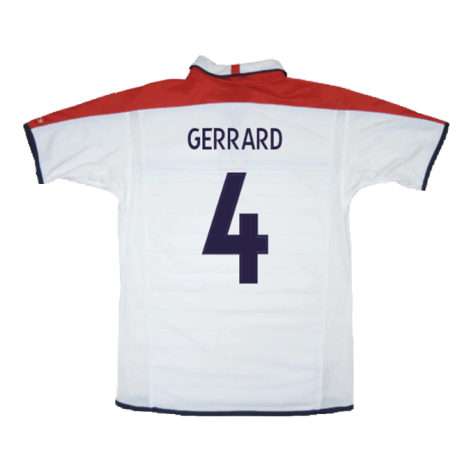 England National Team Home Shirt Premium (Gerrard 4)