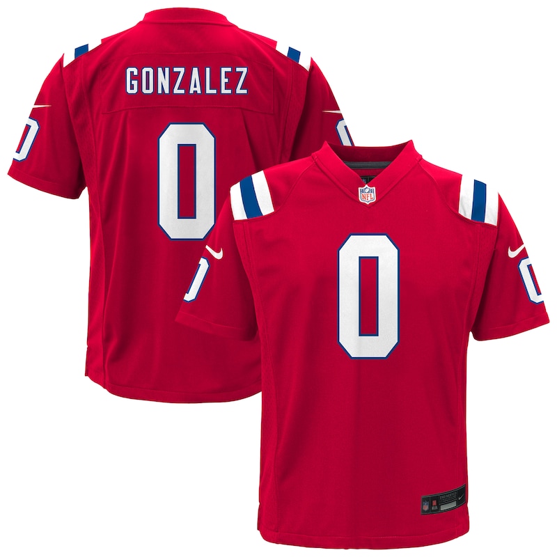 None Christian Gonzalez New England Patriots Retro Fan Favorite