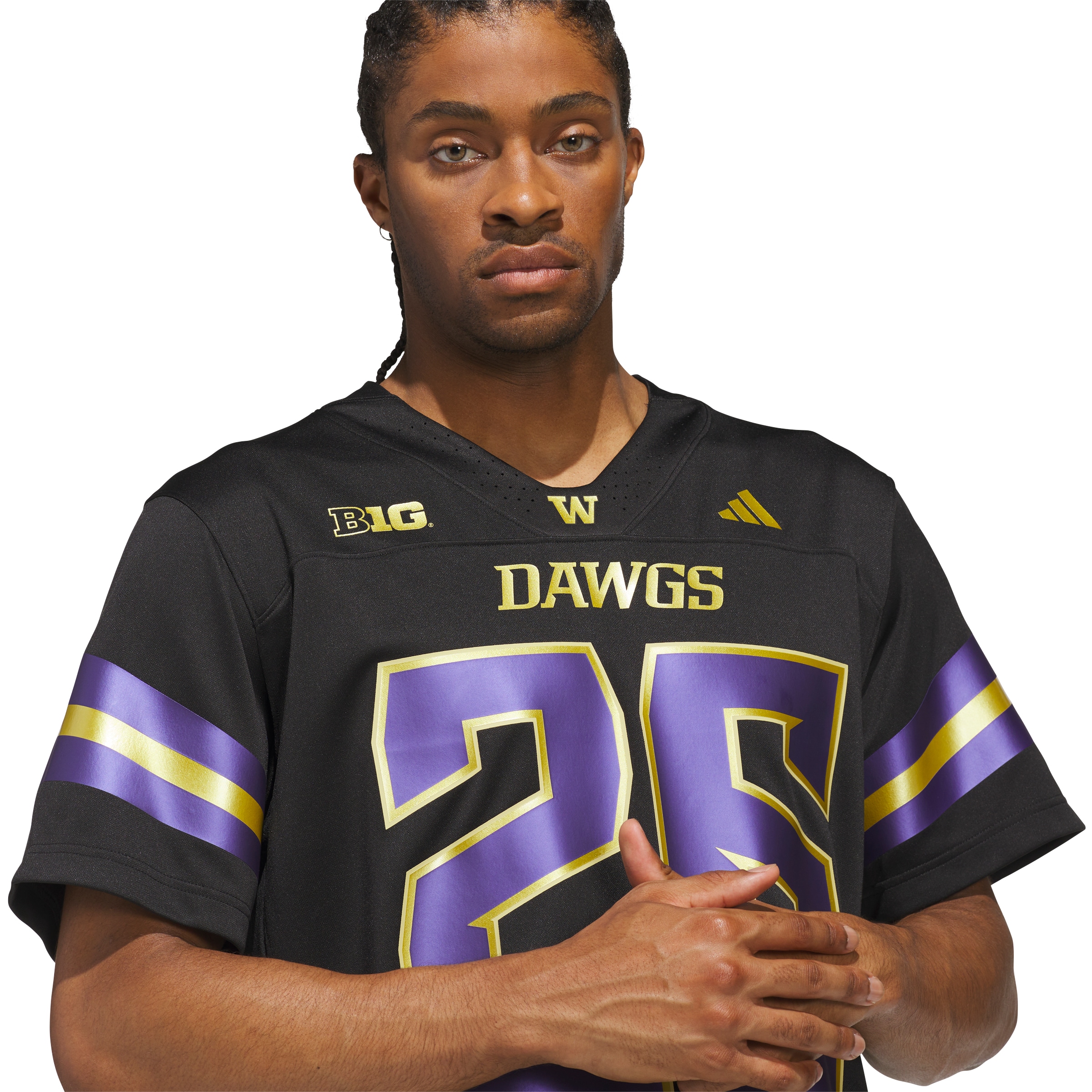 [NJP] Washington Huskies Unleash the Dawgs Premier Strategy Jersey - Black
