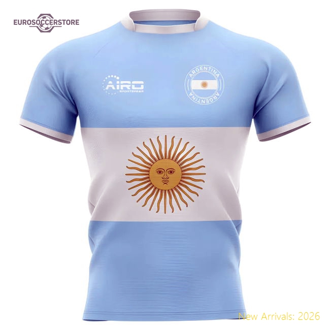 2025-2026 Argentina Flag Concept Rugby Shirt - Baby